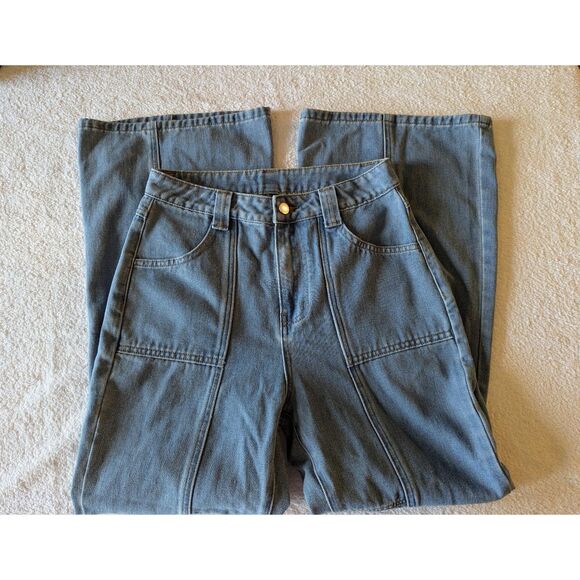 Cider "Your Closet's Happy Hour" flare 70's style jeans  Sz 6 - Picture 8 of 8